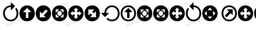 UchronyArrows Bold字体转换